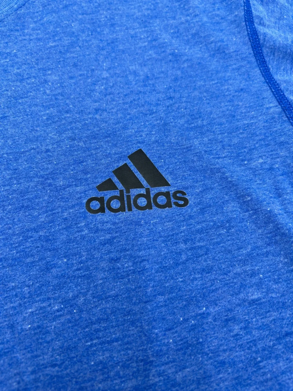 adidas Heathered Blue Ultimate 2.0 Climalite Tee XL